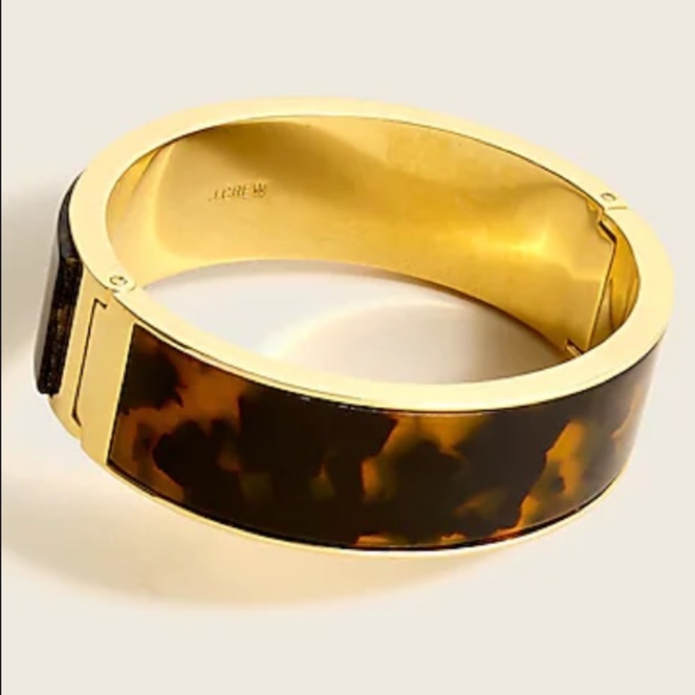 Jcrew tortoise clamp bracelet